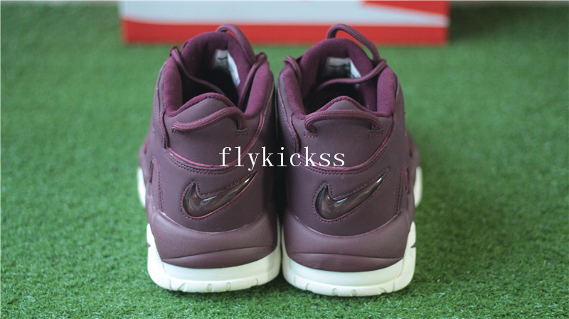 Nike Air More Uptempo Maroon Wine Red